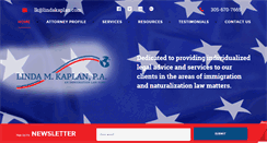 Desktop Screenshot of lindakaplan.com